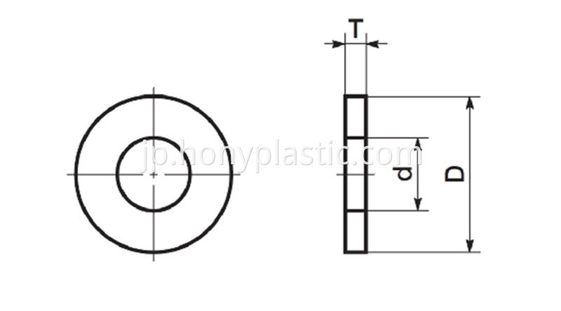Peek Gasket-17 PEEK gasket-17